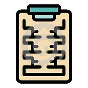 Recruit offer icon vector flat