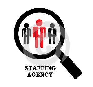 Recruitment agency logo