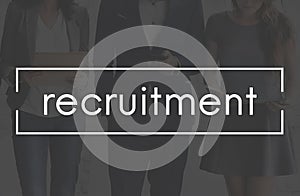 Recruitment Job Position Employment Manpower Concept