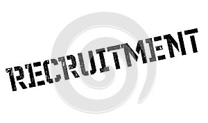 Recruitment rubber stamp photo