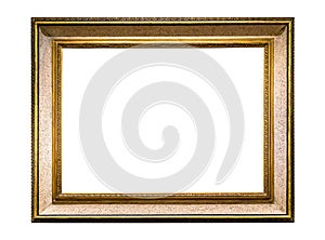 Rectangle decorative golden picture frame