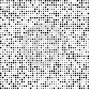 Rectangle pattern design background in Black and white