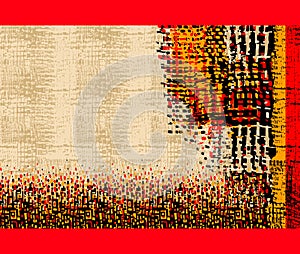 Scarf. absctract scarf background foe trextile using