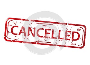 Rectangle stamp - cancelled