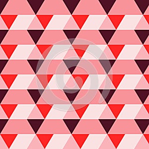 Rectangle triangle pattern rose