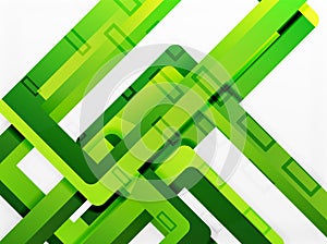 Rectangle tube elements, vector background