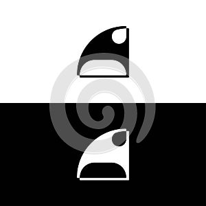 Rectangle vector logo template design