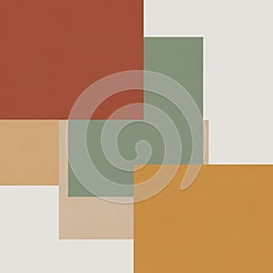 The rectangles vary in size creating a layered effect without a specific