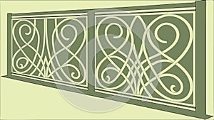 Rectangular Celtic Knotwork Panel, vector design Generative AI