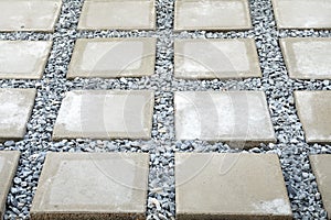 Rectangular concrete flagstone