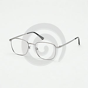 Eyeglasses isolated on a white background. 3d rendering.