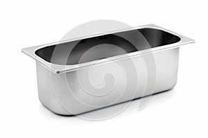 Rectangular Ice-cream shop metal container