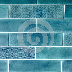 Rectangular Tile, blue background texture,