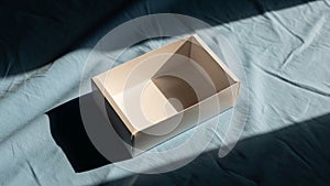 Casts shadows across the surface creating sharp contrasts and highlighting