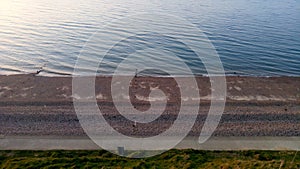 Reculver beach sunset