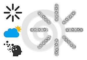 Recursion Brightness Icon Itself Collage