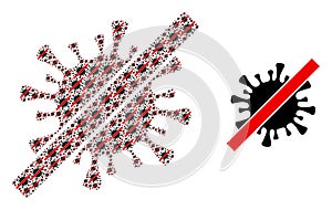Remove Coronavirus Composition of Remove Coronavirus Items and Source Icon