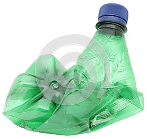 Recyclable plastic bottle.