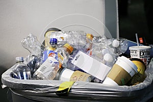 Recyclable plastic bottle