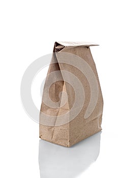 Recycle brown paper bag