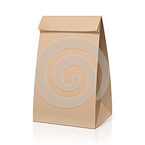 Recycle brown paper bag