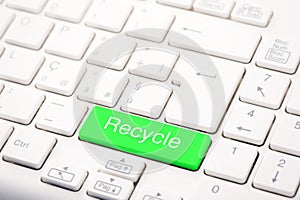 Recycle button on the keyboard