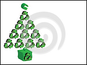 Recycle christmas / Xmas Tree