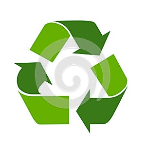 Recycle eco vector symbol