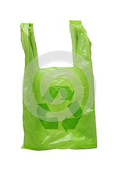 Recycle Green Plastic Bag