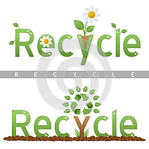 Recycle Headline Logos