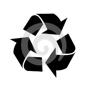 Recycle icon-Vector iconic design photo