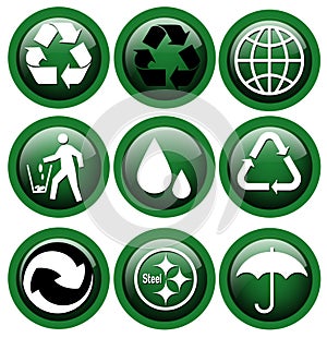 Recycle icons