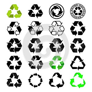 Recycle Logo Set
