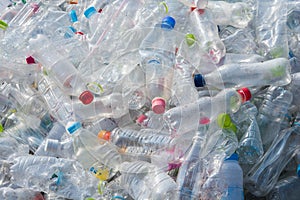Plastický voda fľaše 