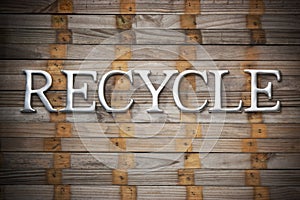 Recycle Recycling Sustainability Wood Background