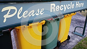 Recycle Rubbish Bins