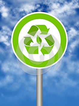 Recycle sign