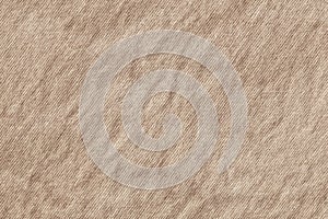 Light Brown Striped Recycled Manila Kraft Wrapping Paper Coarse Grain Crumpled Grunge Texture