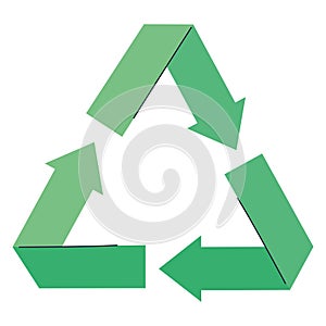 recycle symbol illustration