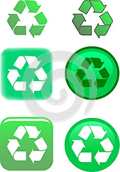 Recycle Symbol Vector Illustration