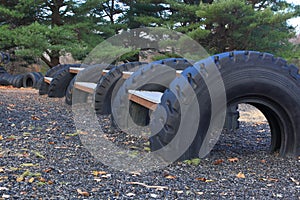 Recycle Tire Playground