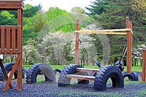 Recycle Tires Playground