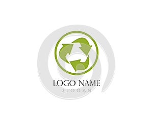 Recycle vector logo