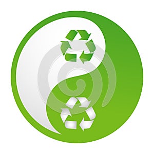 Recycle yinyang