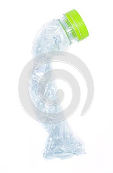 Recycleable plastic bottle photo