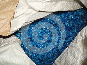 Recycled and Crushed Plastic for Polycarbonate She