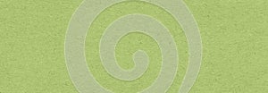 Recycled green paper background or texture