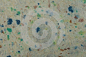 Recycled handmade paper texture