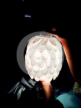 Recycled Lamp light