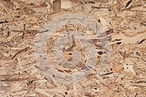 Recycled Oriented Strand Board [OSB] Background/ Texture